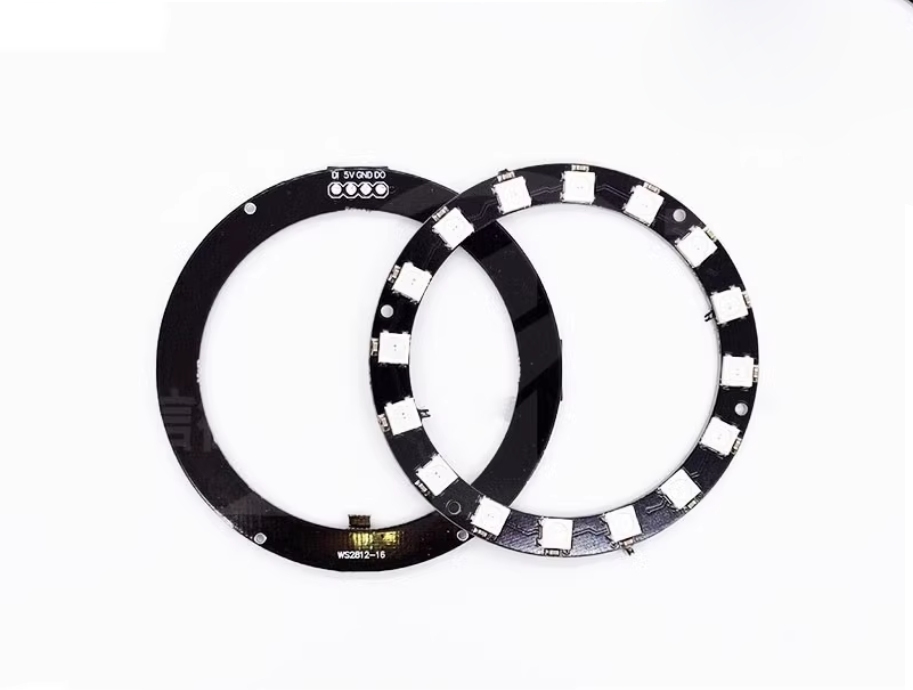 16位 圓形 WS2812 5050 RGB LED內建全彩驅動