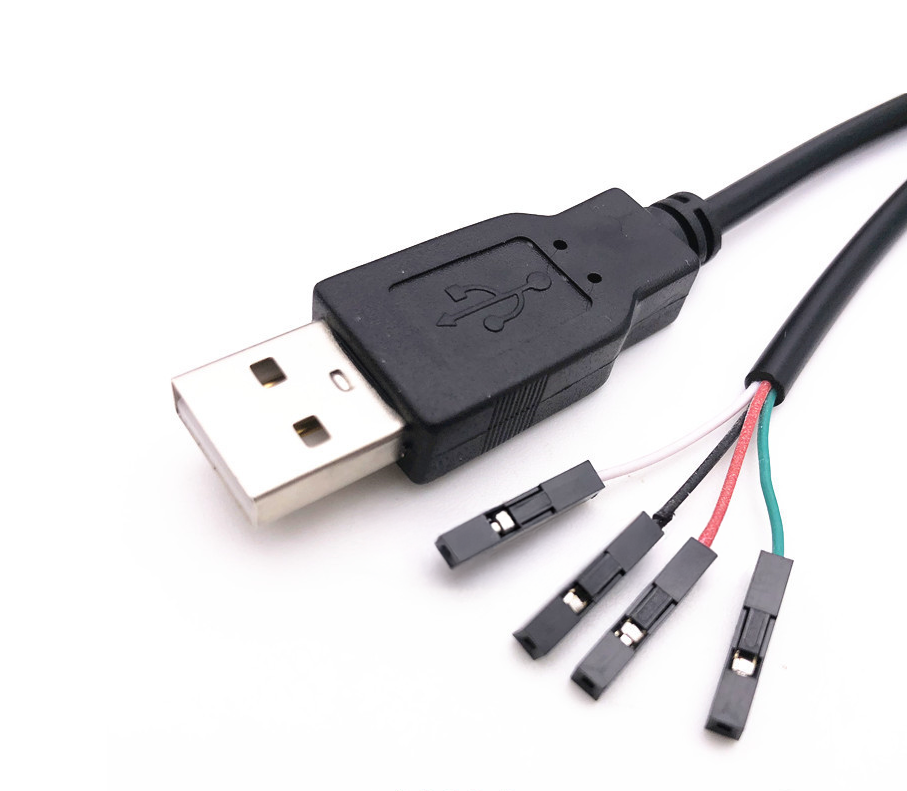 USB接頭 轉杜邦線 4線 供電線 1.5M