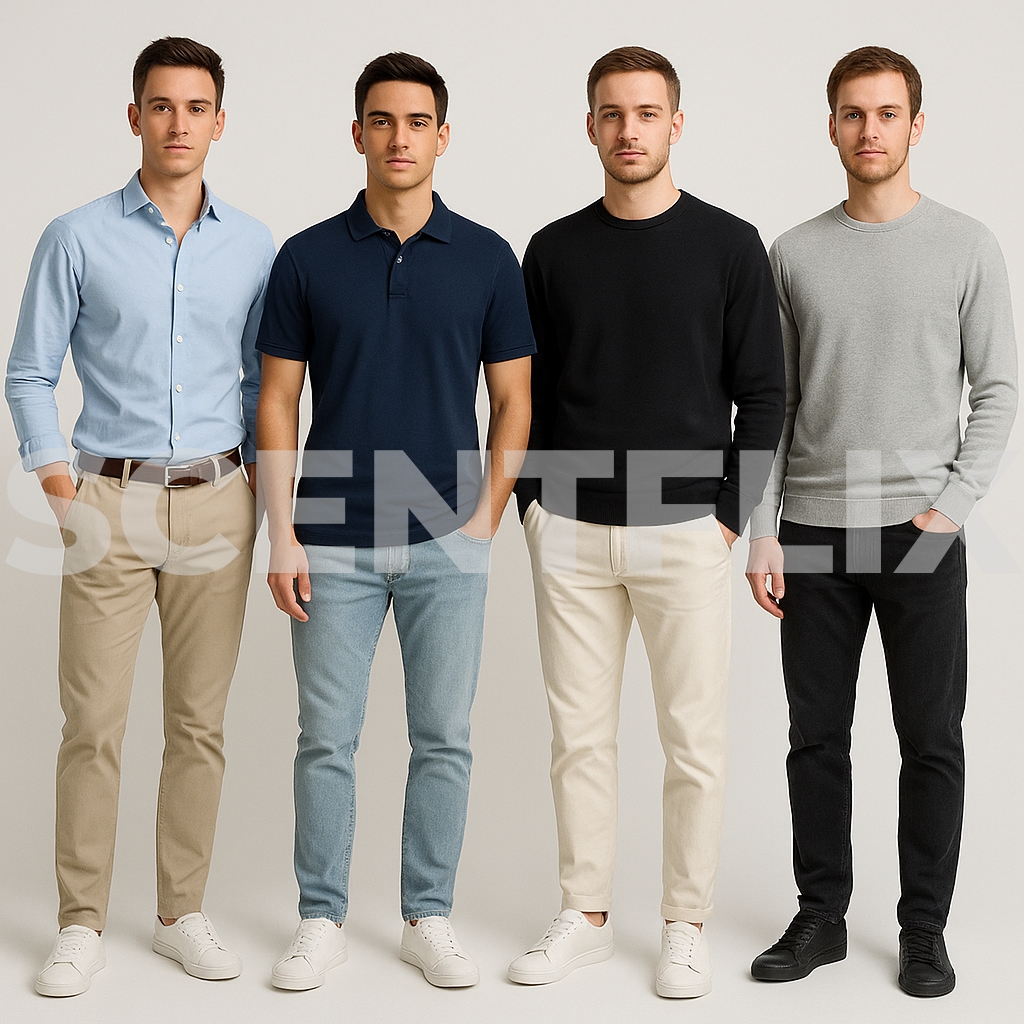 Zara Man Silver outfit