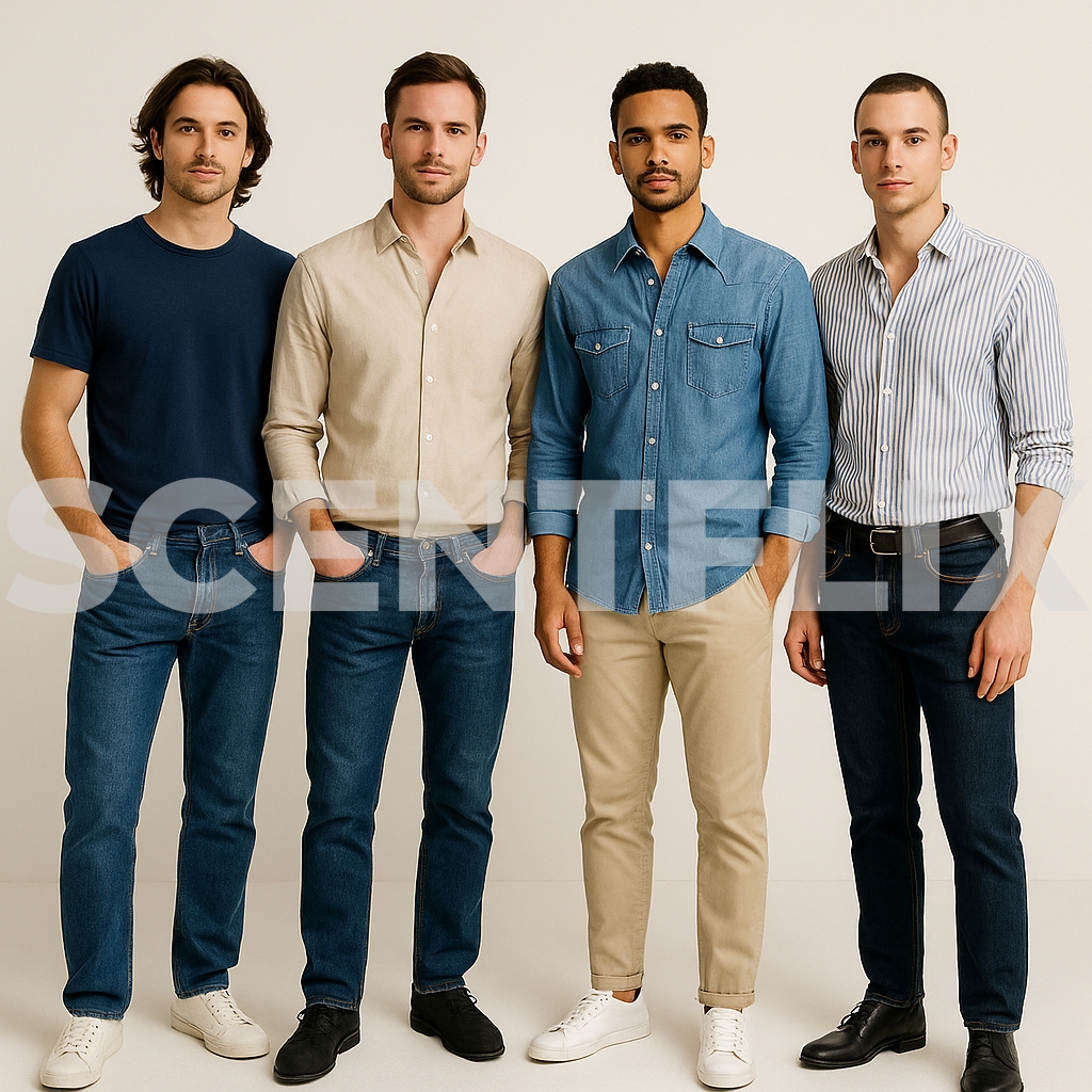 Versace Blue Jeans outfit