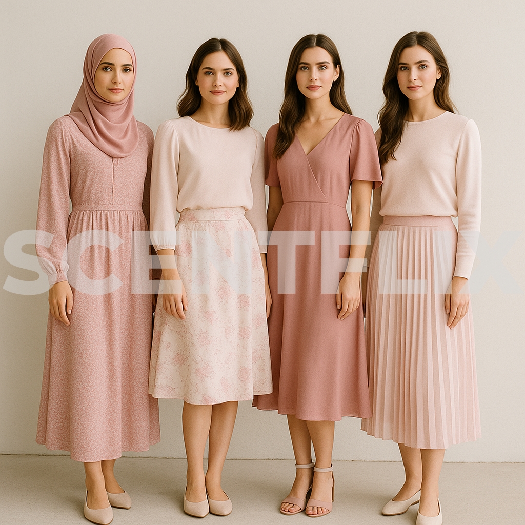 Gres Cabotine Rose outfit