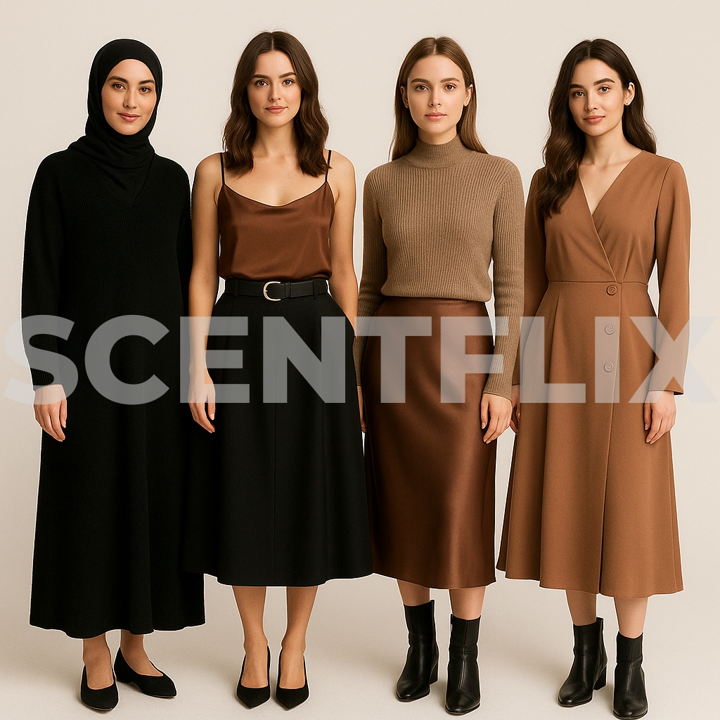 Zara Black Amber outfit