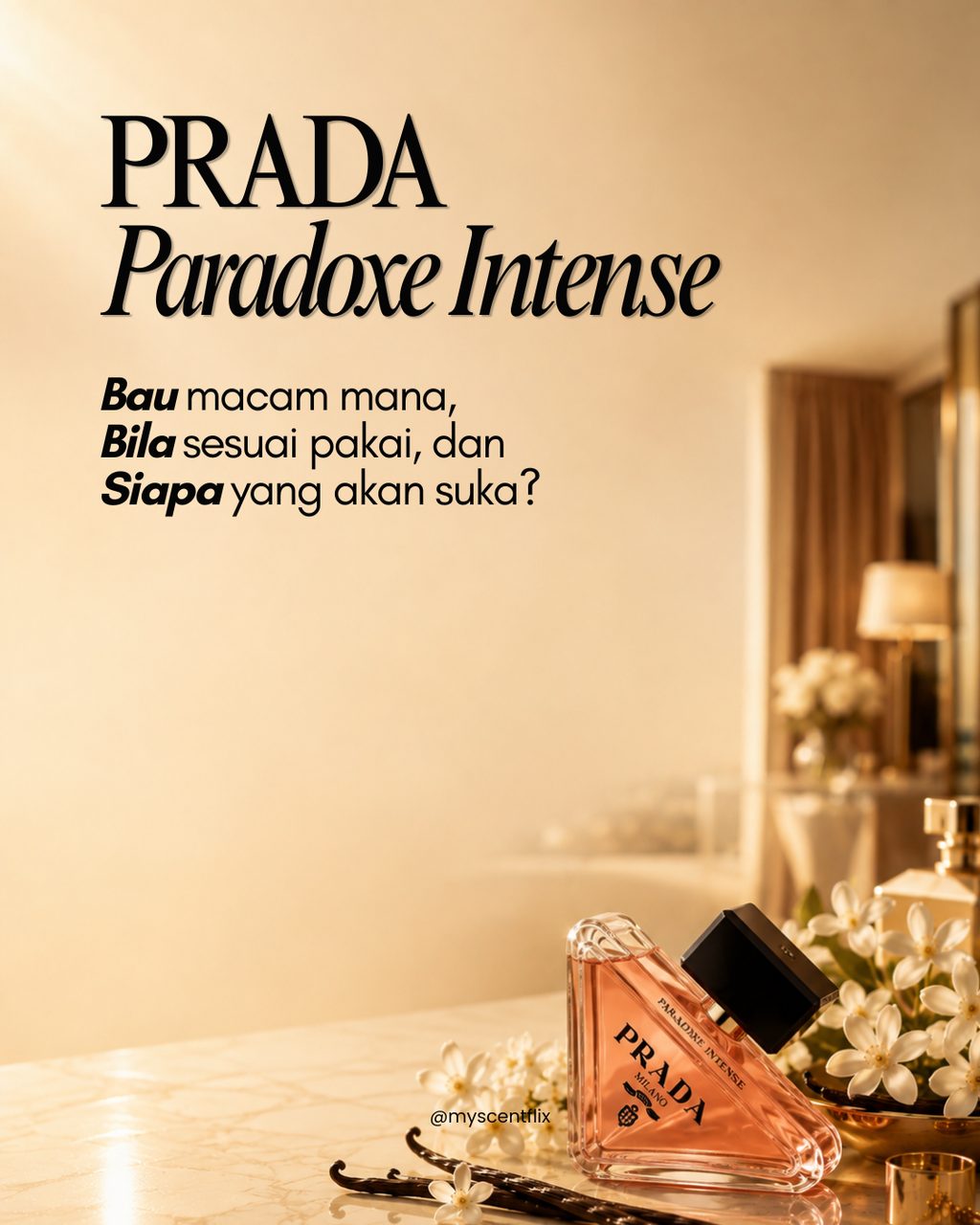 SCENTFLIX Prada Paradoxe Intense EDP 1