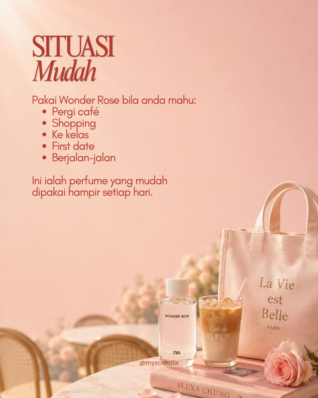 SCENTFLIX Zara Wonder Rose 8