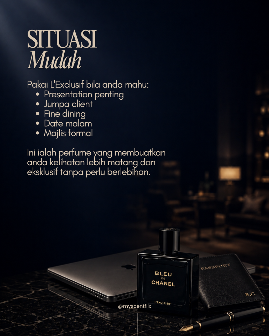 SCENTFLIX Bleu de Chanel L'Exclusif 8