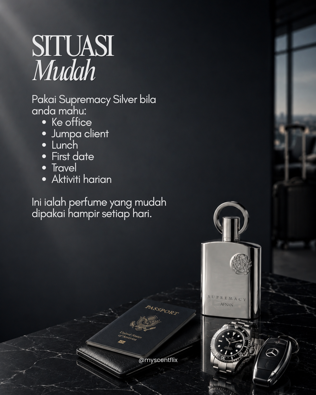 SCENTFLIX Afnan Supremacy Silver 8