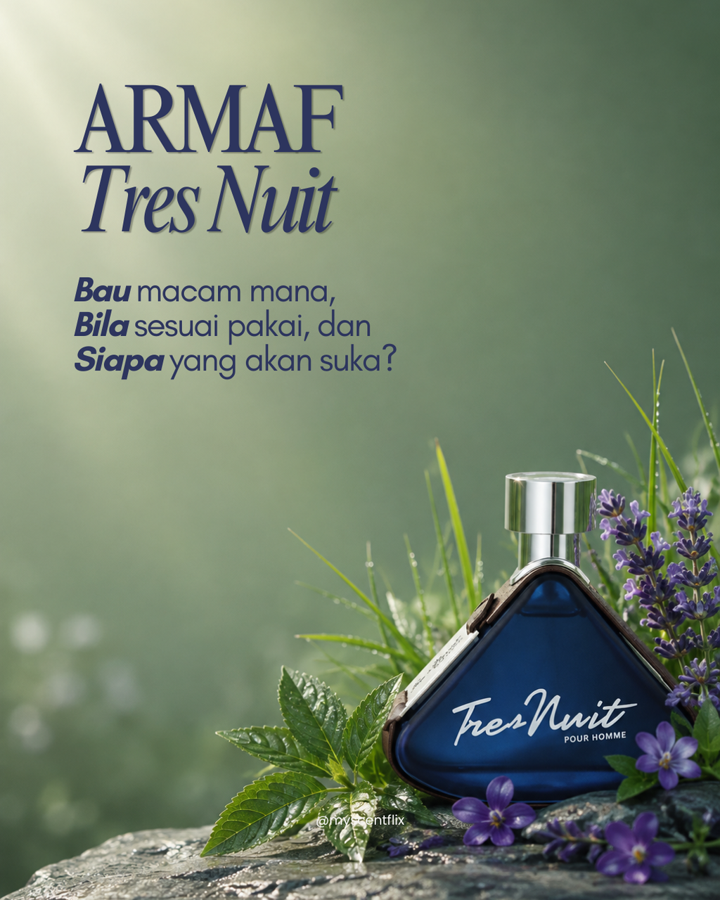 SCENTFLIX Armaf Tres Nuit Pour Homme 1