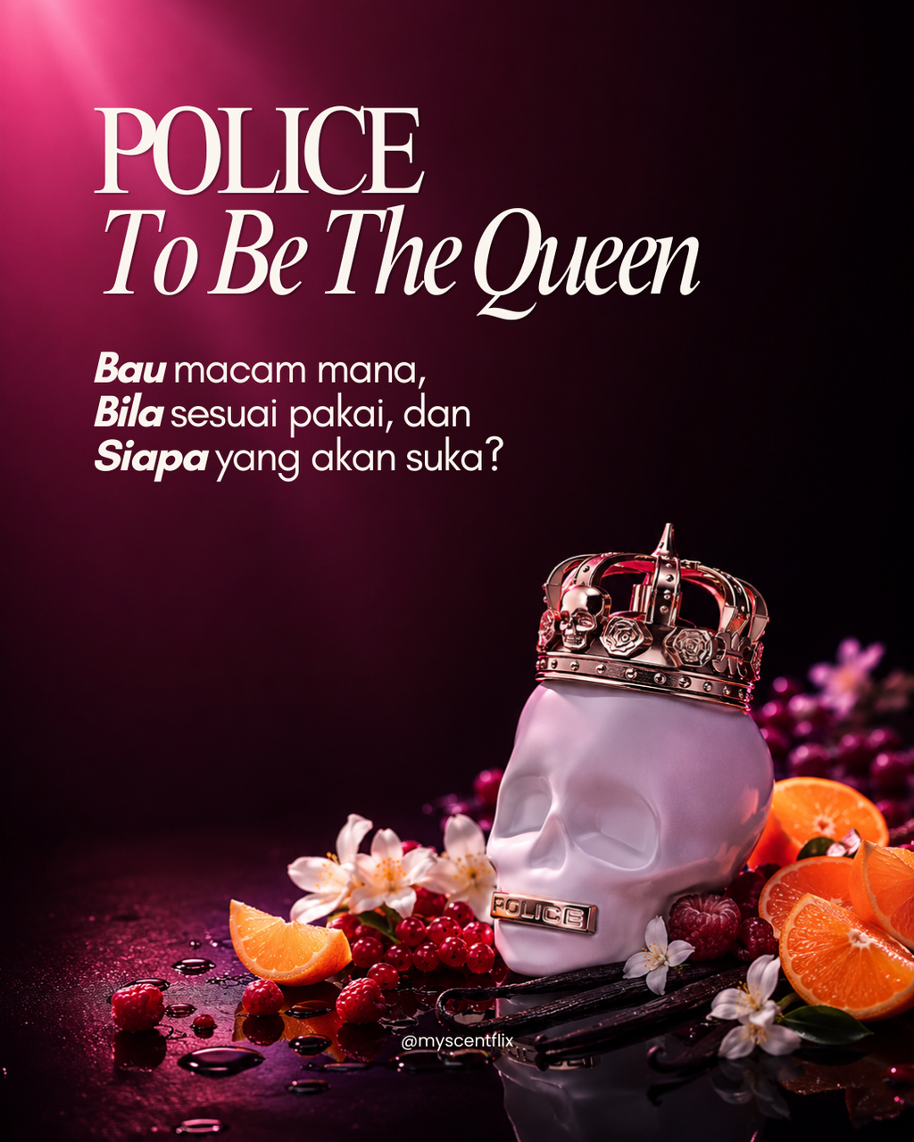 SCENTFLIX Police To Be The Queen 1