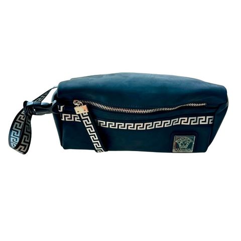Versace Parfums Black Belt Bag  Waist Bag