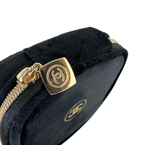 Chanel Beauté Black Mini Vanity Case with Mirror 2