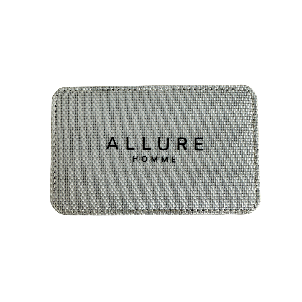 Chanel Allure Homme Silver Card Holder  Card Sleeve