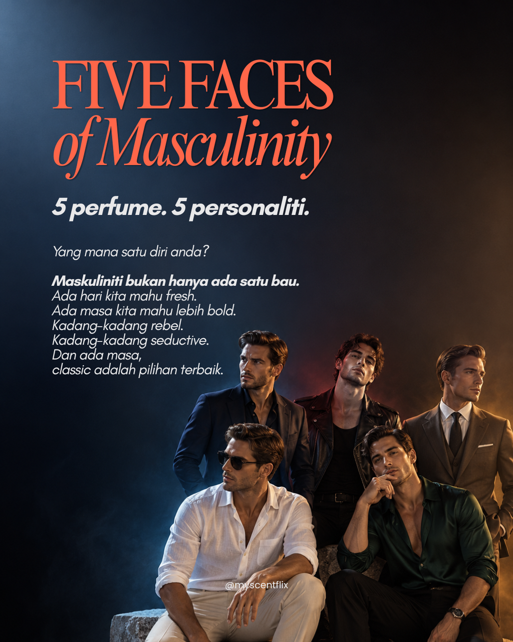 Five Faces of Masculinity Discovery Set 1