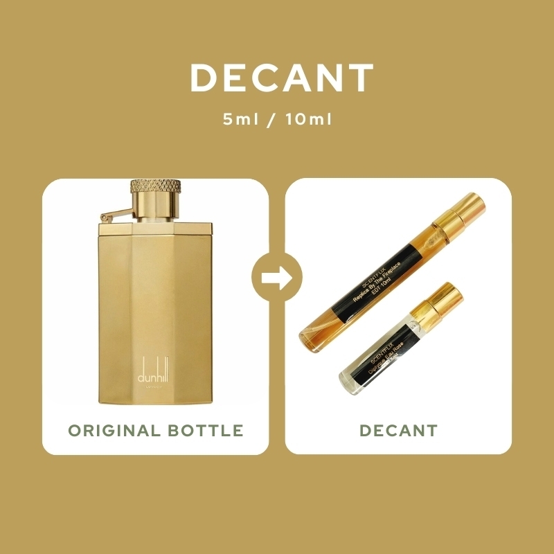 Dunhill Gold EDT 10ml – SCENTFLIX | Perfume Malaysia Decant