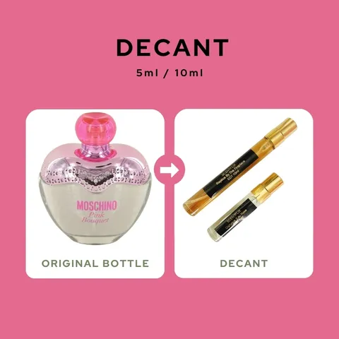 Moschino Pink Bouquet decant