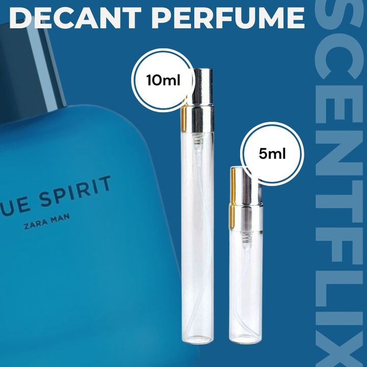 Zara Man Blue Spirit decant