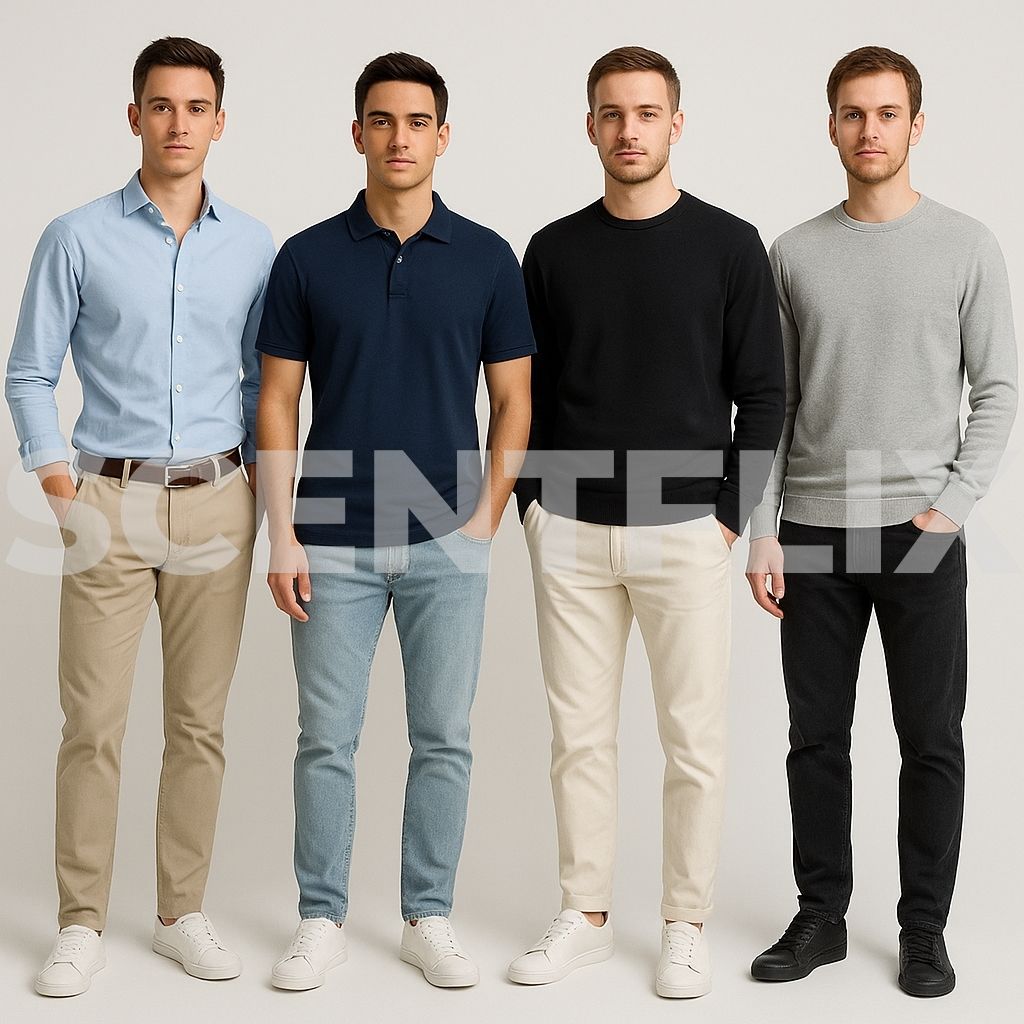 Zara Man Silver outfit