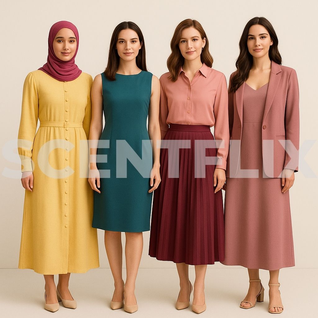 Narciso Rodriguez Fleur Musc outfit