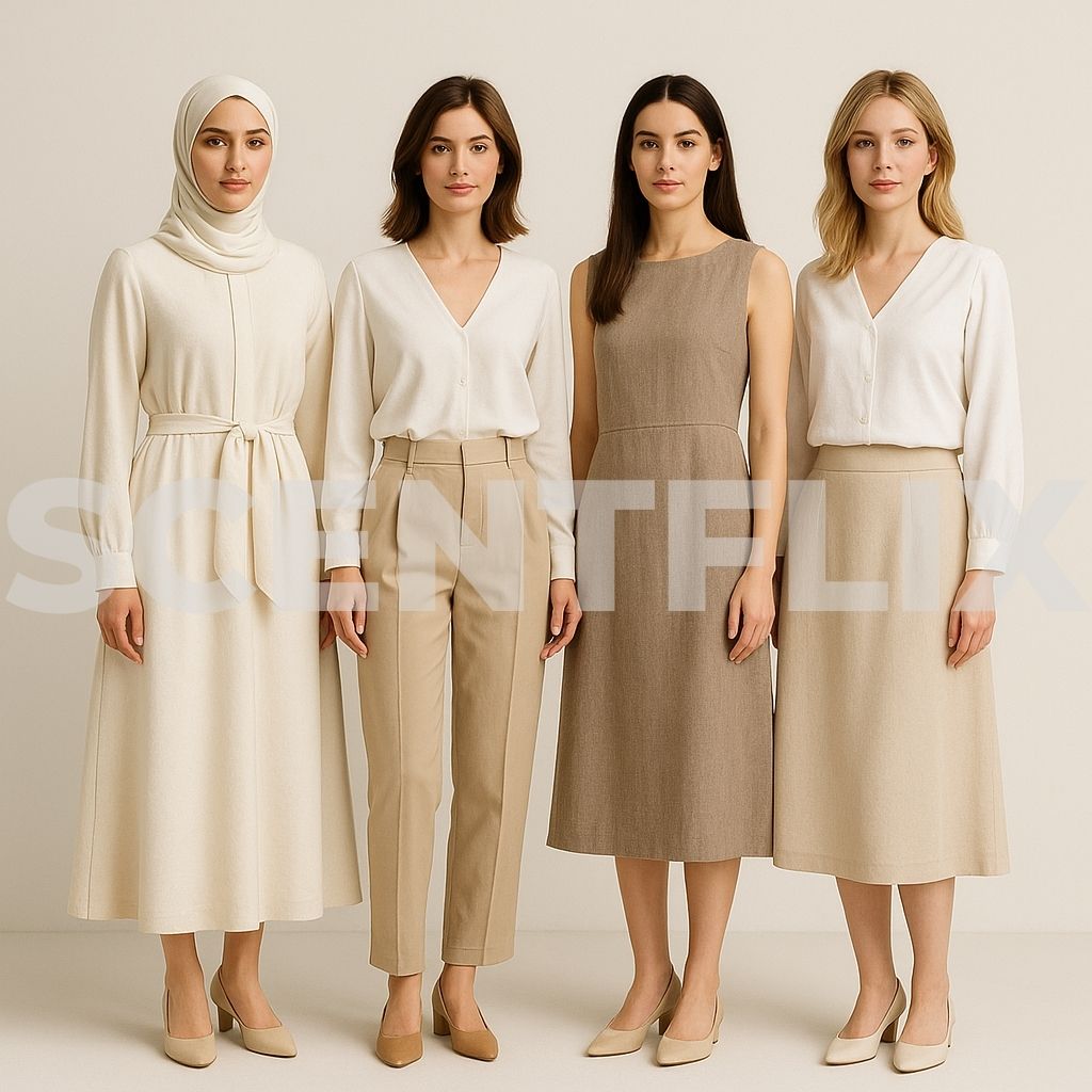 Elizabeth Arden Beauty outfit