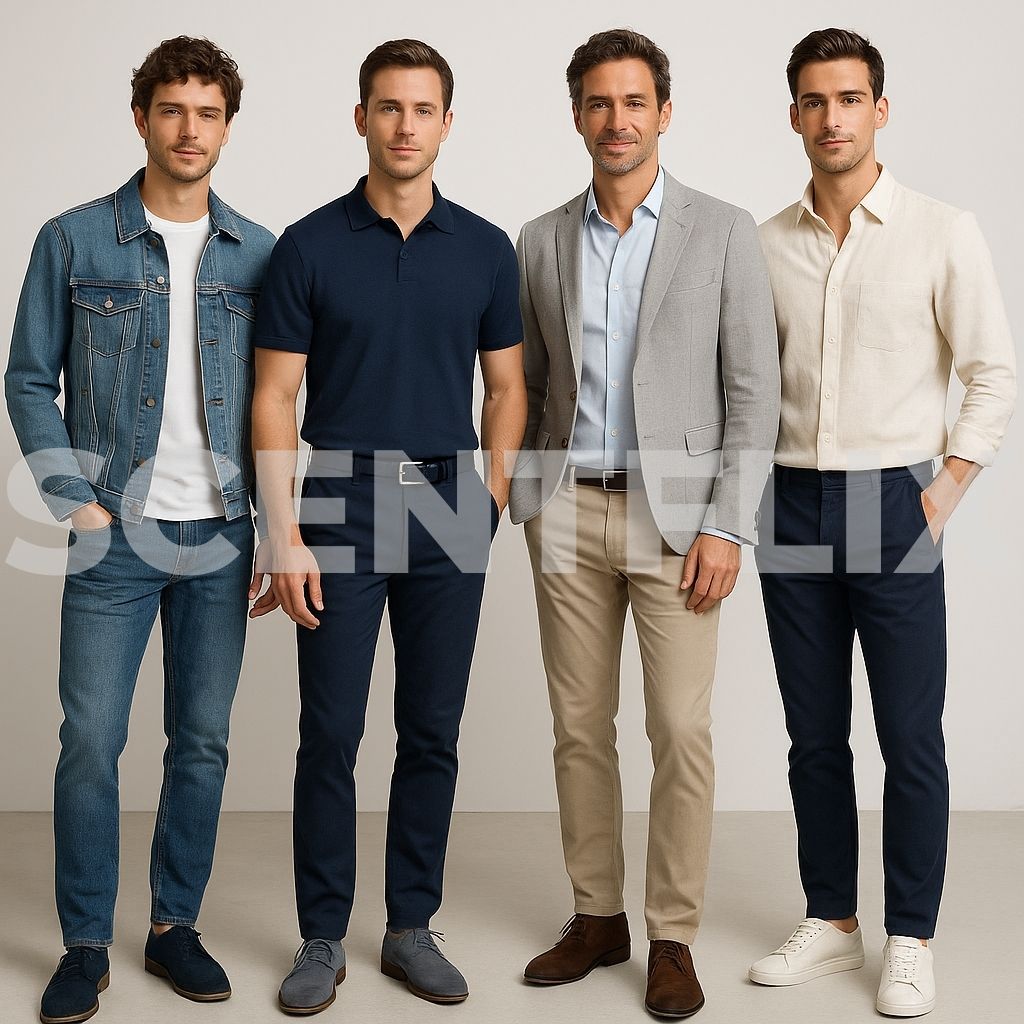 Coach Man Blue outfit