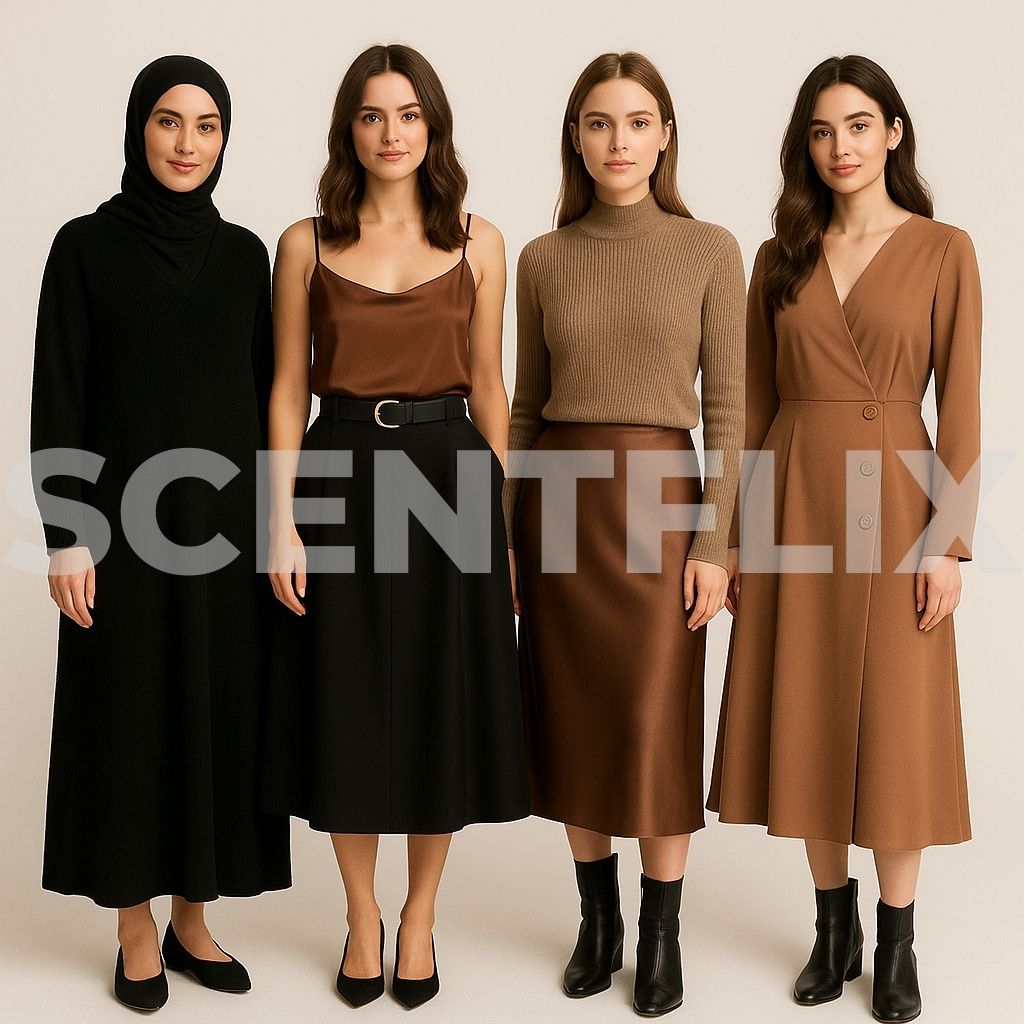 Zara Black Amber outfit