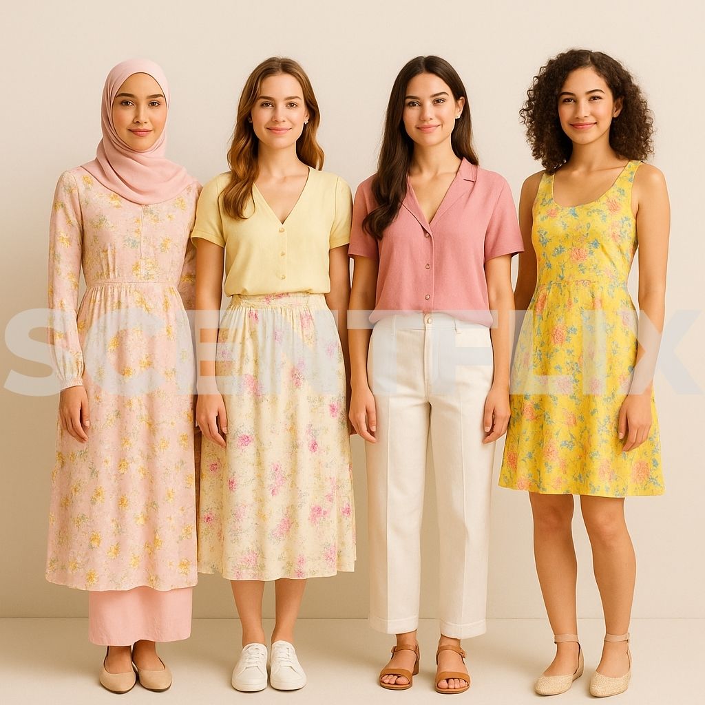 Salvatore Ferragamo Incanto Heaven Golden Petals Edition outfit