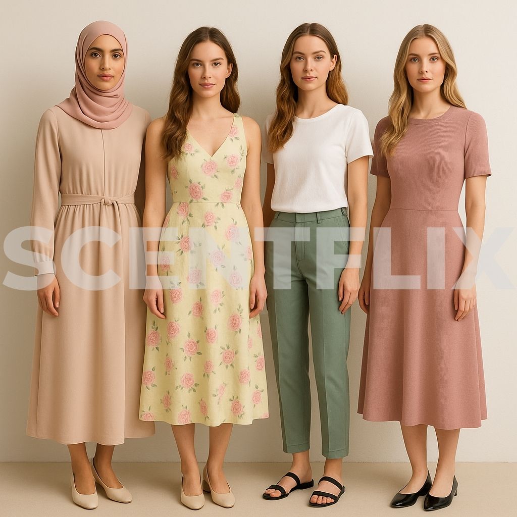 Perfumers Workshop Tea Rose outfit