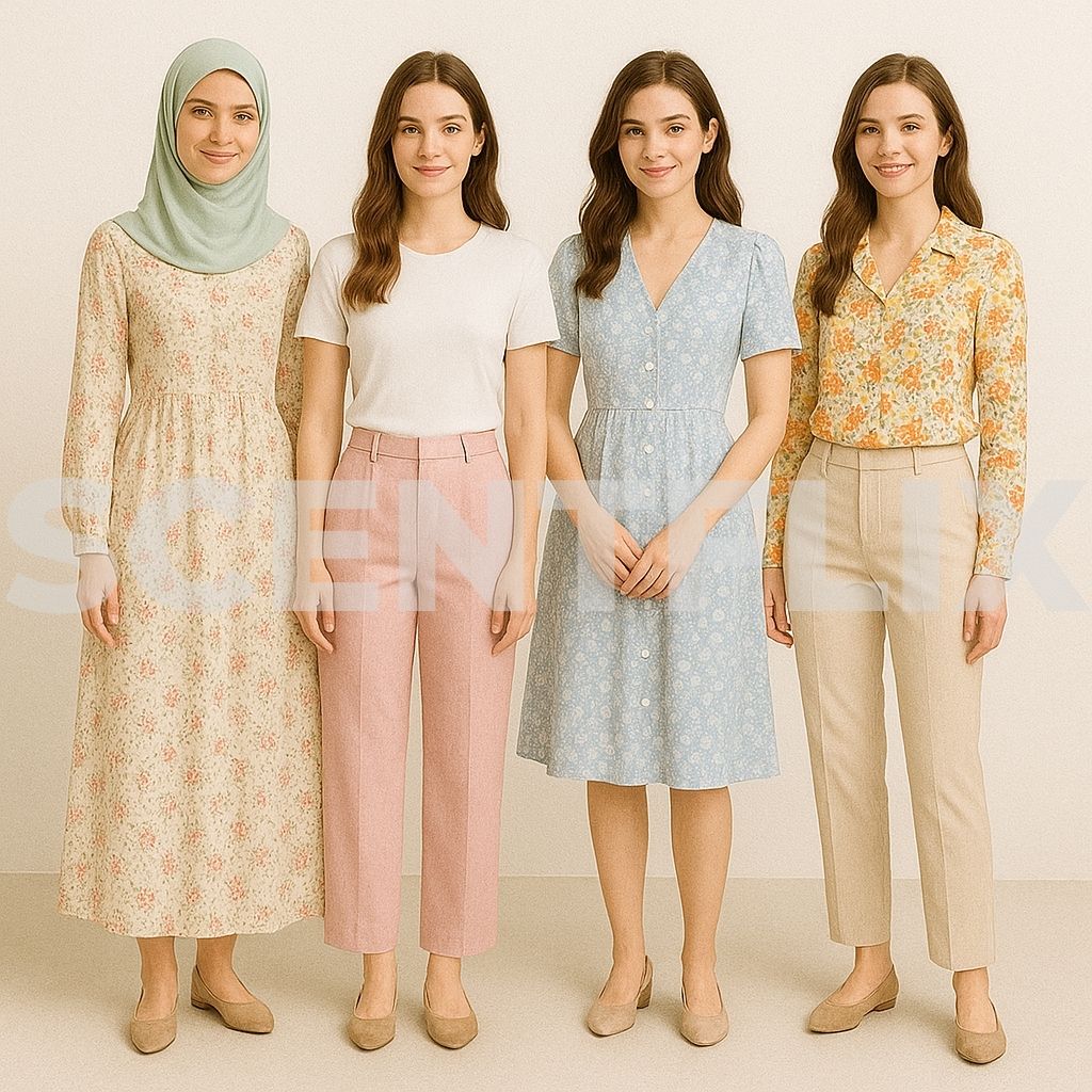 Zara Bright Rose outfit