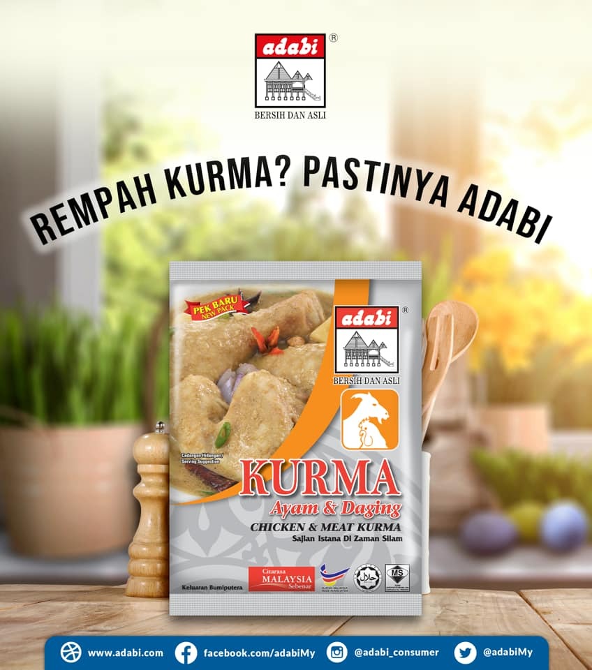 Kurma Ayam dan Daging 24g