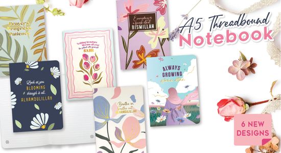 New Threadbound Notebooks | Dua Gifts - Contemporary Islamic Gifts & Stationery