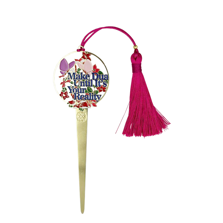 05 - DG enamel bookmark - Make Dua Untill Iit's Your Reality