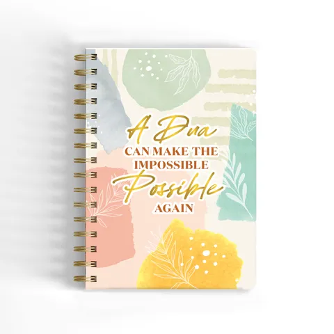 02 - dg notebook - a dua can make the impossible possible again.jpg