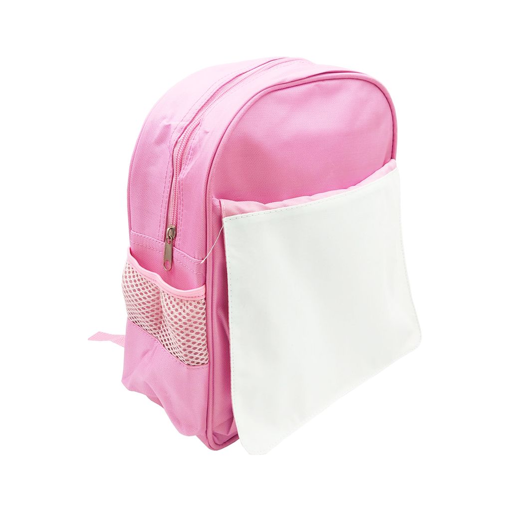 back pack - pink - front side