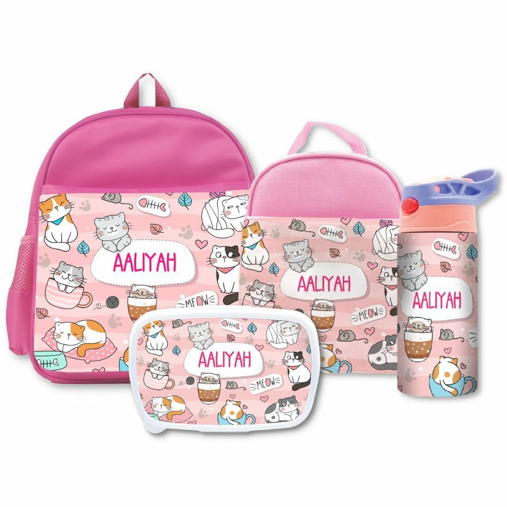 Bundle Set - Kitty Pink
