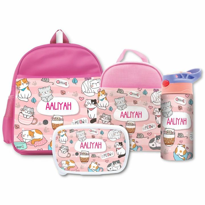 Bundle Set - Kitty Pink