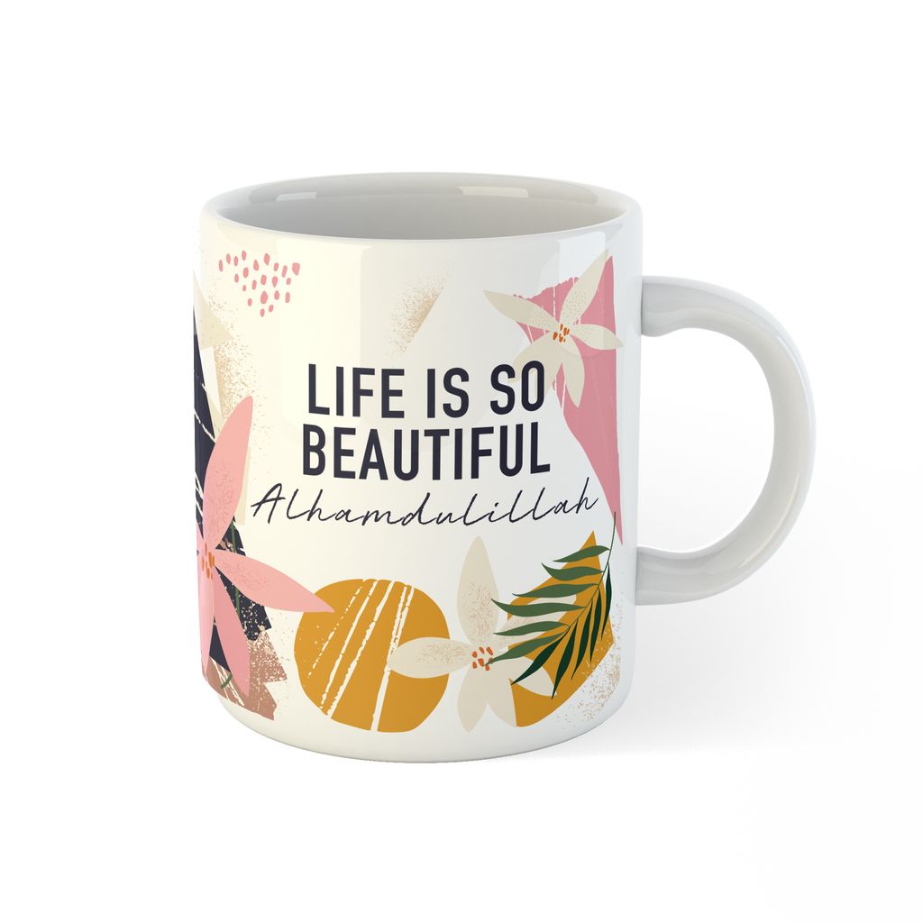 DG Matching Mug - Life is beautiful front-6