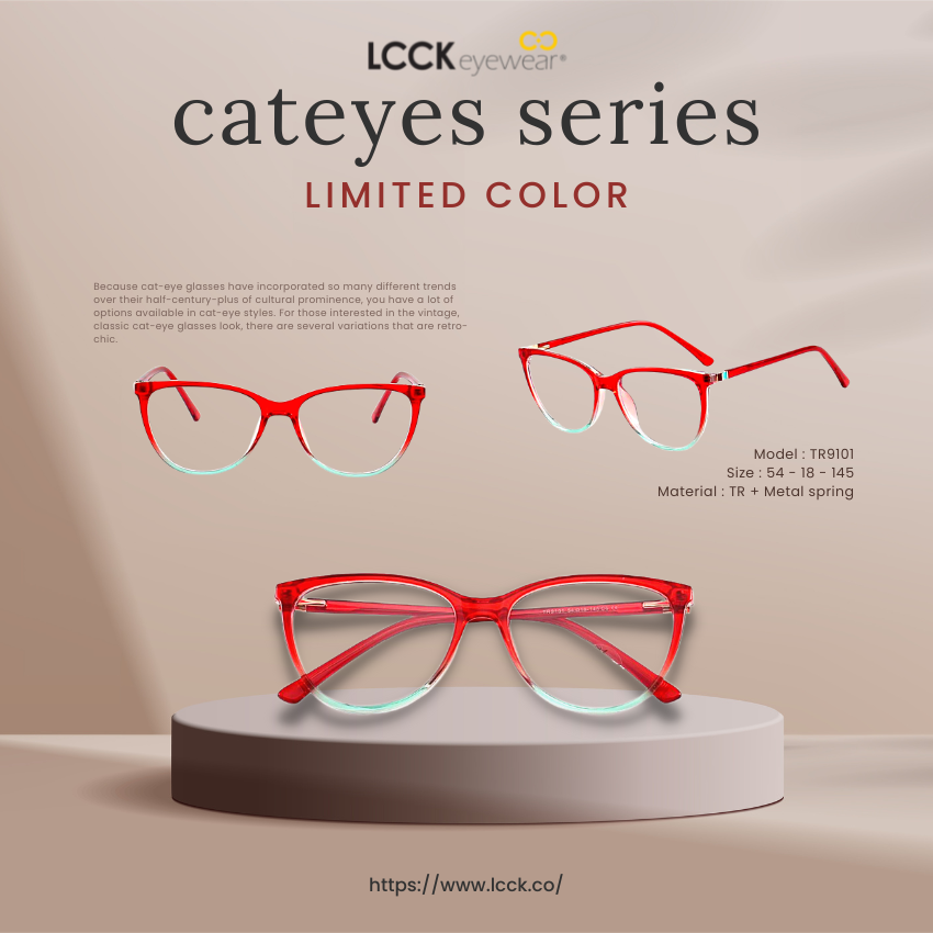 Because cat-eye glasses have incorporated so many different trends over their half-century-plus of cultural prominence, you have a lot of options available in cat-eye styles. For those interested in the vintage (31)