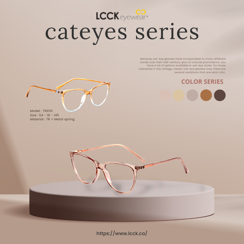 Because cat-eye glasses have incorporated so many different trends over their half-century-plus of cultural prominence, you have a lot of options available in cat-eye styles. For those interested in the vintage (30)