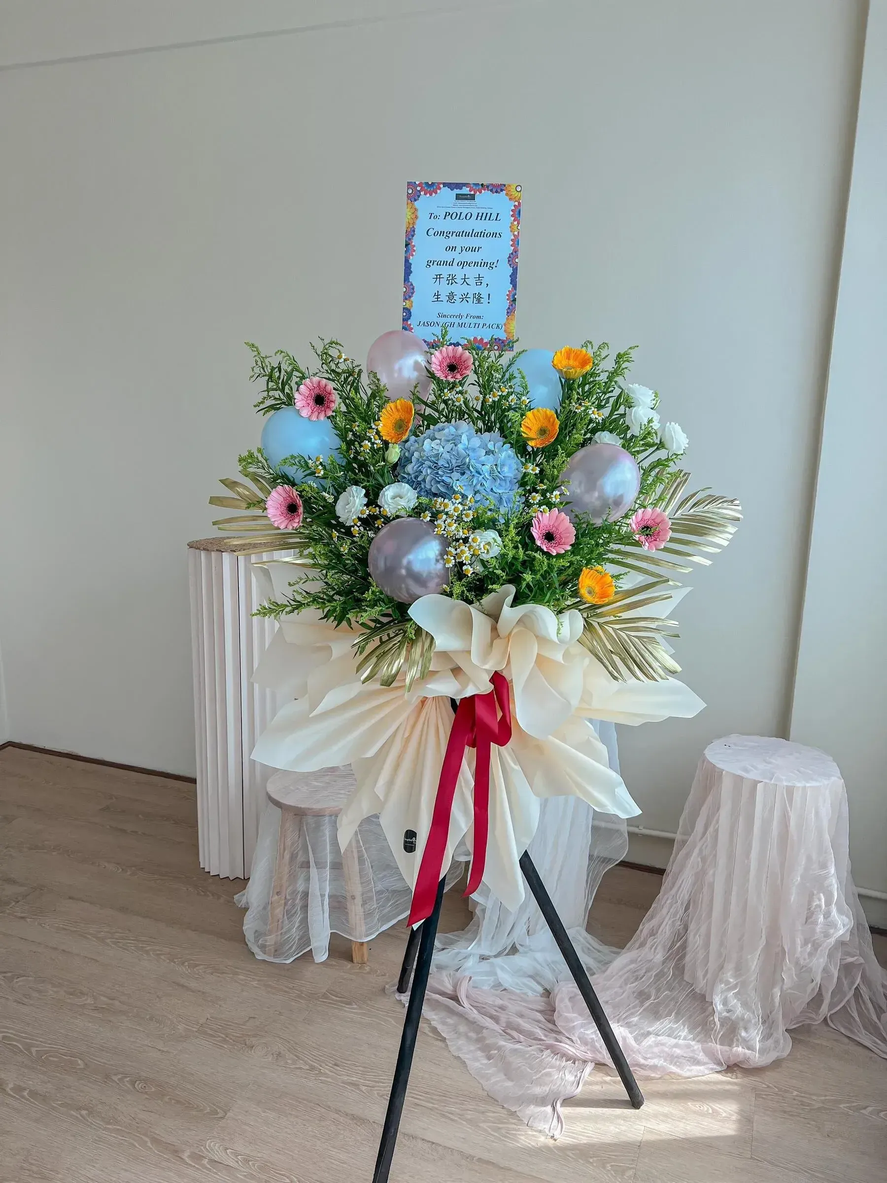 Flower Stand Grand Opening