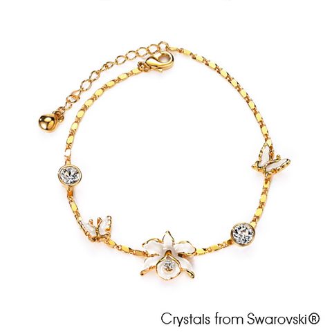 LUSH Cattleya 18K Gold Plated Bracelet