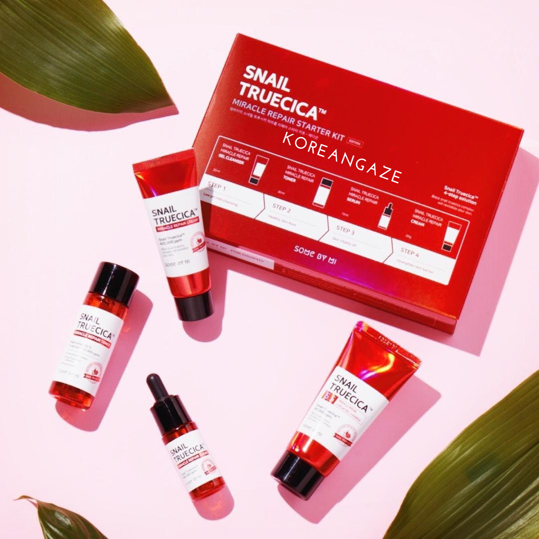 SOMEBYMI Snail Truecica Miracle Repair Starter kit koreangaze
