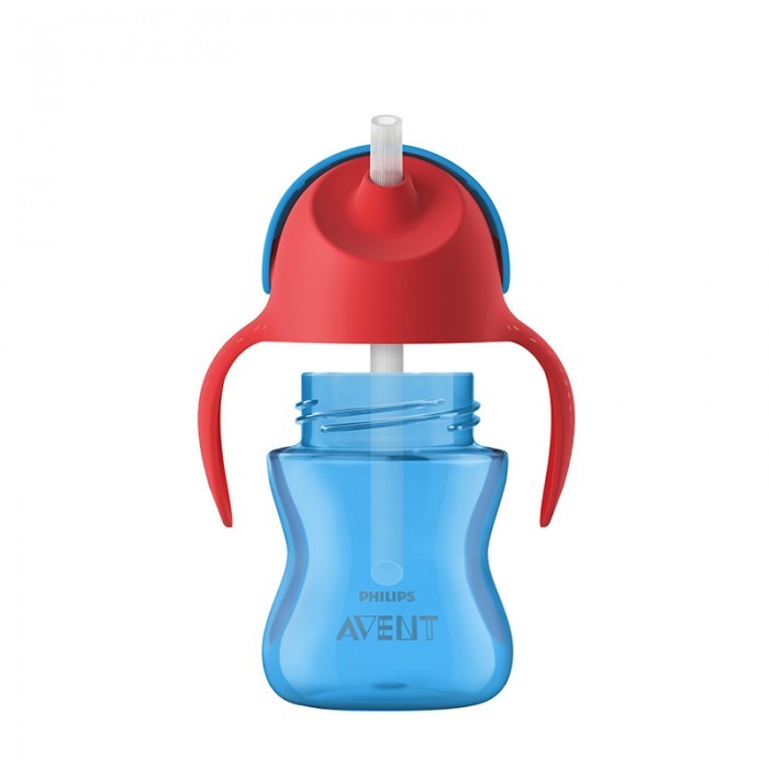 avent straw bottle
