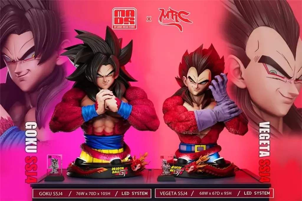 FuzzFeet Studio Vegeta vs Goku Figure