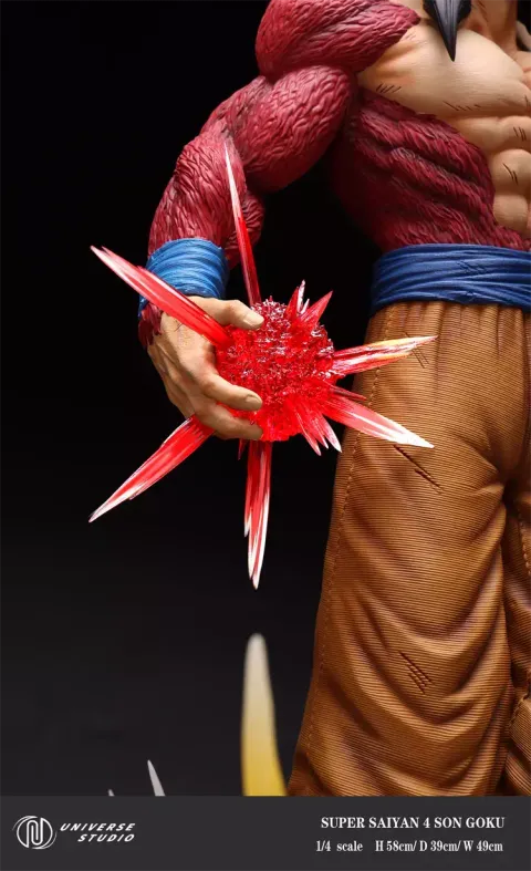 Knife Studio Dragon Ball Super Saiyan 4 Goku Statue