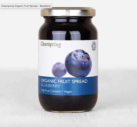 Clearspring organic blueberry jam