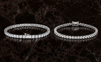 Bijou By Lisan bracelet staying bright beside an ordinary plated bracelet that has oxidised