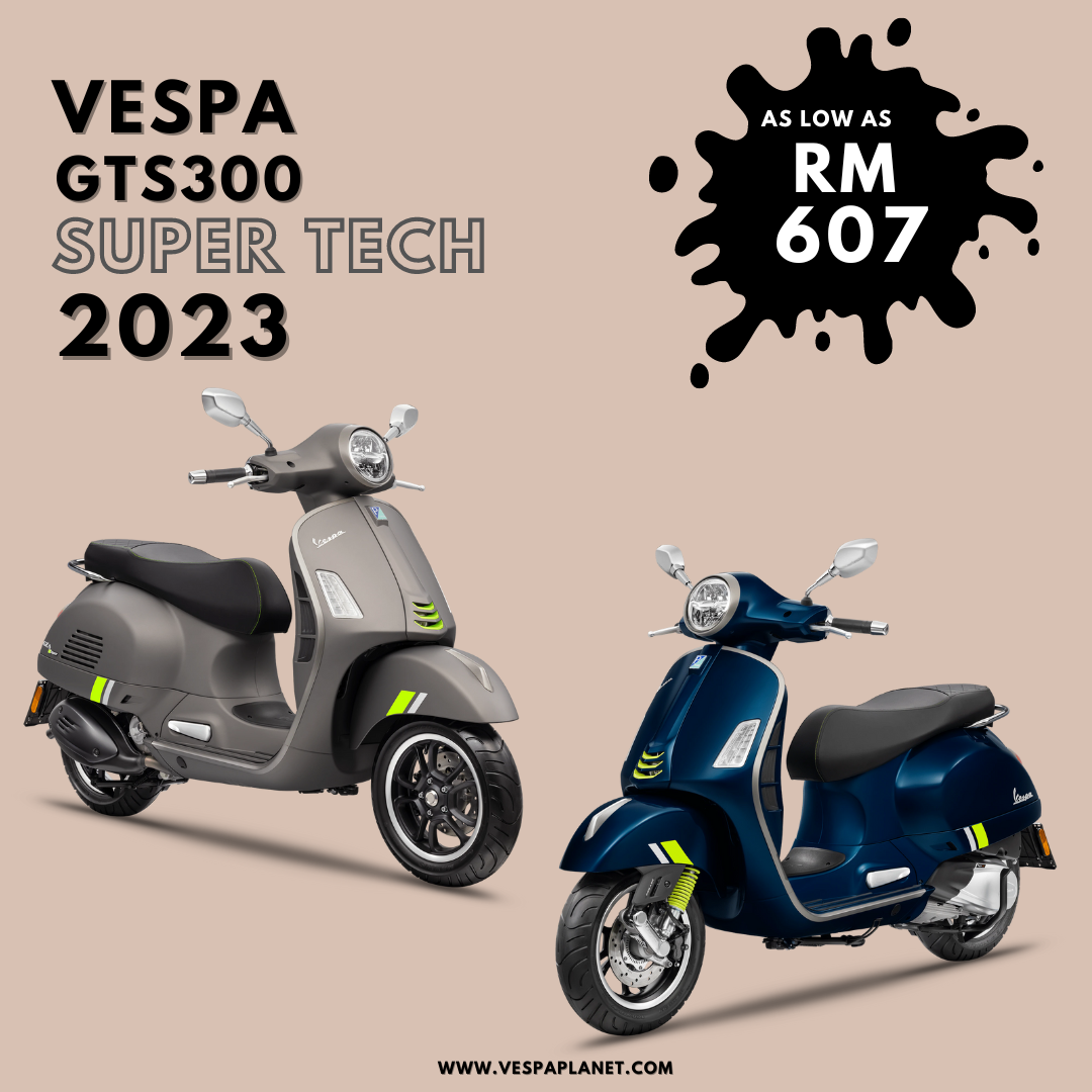 2023 Vespa GTS 300 HPE2 IN STOCK, ALL COLORS IN STOCK