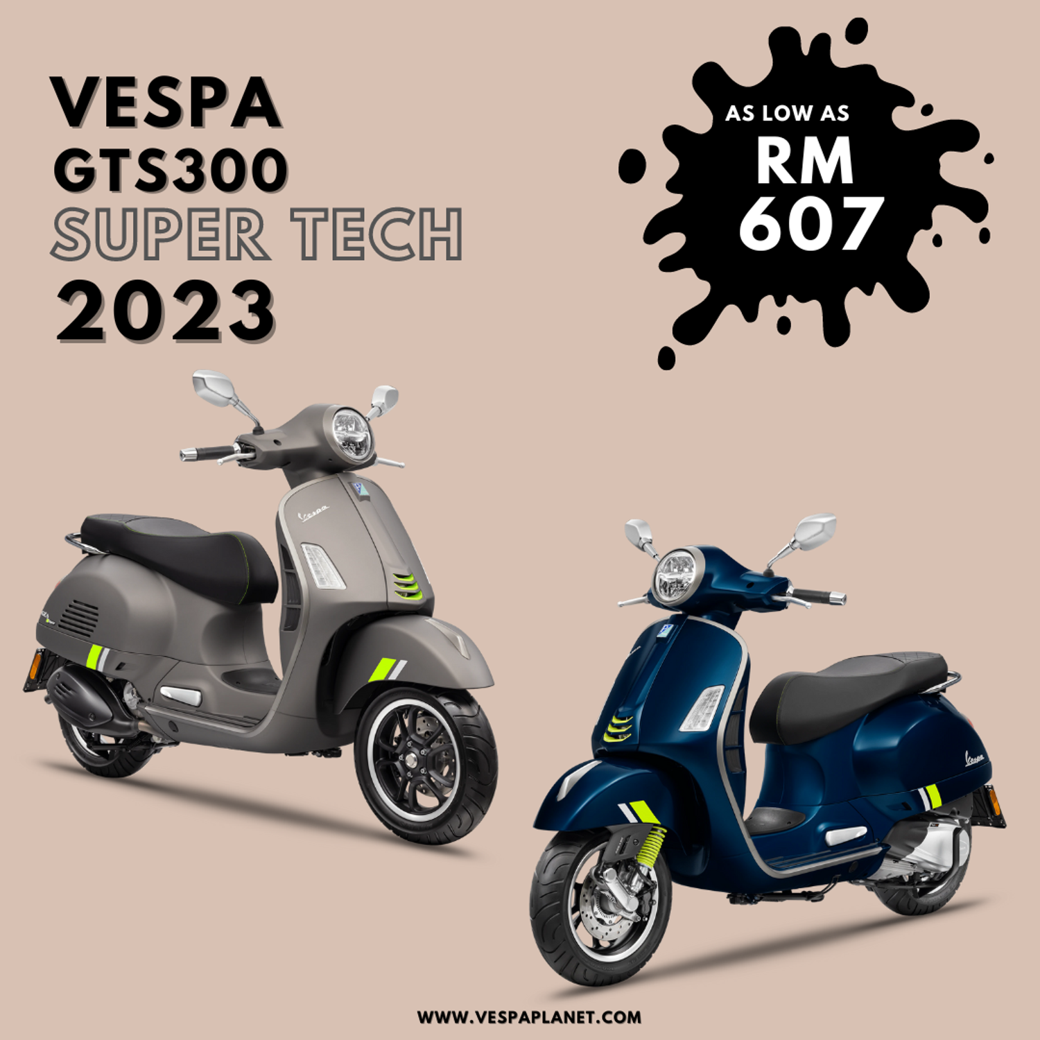 Vespa GTS300 SUPERTECH 2