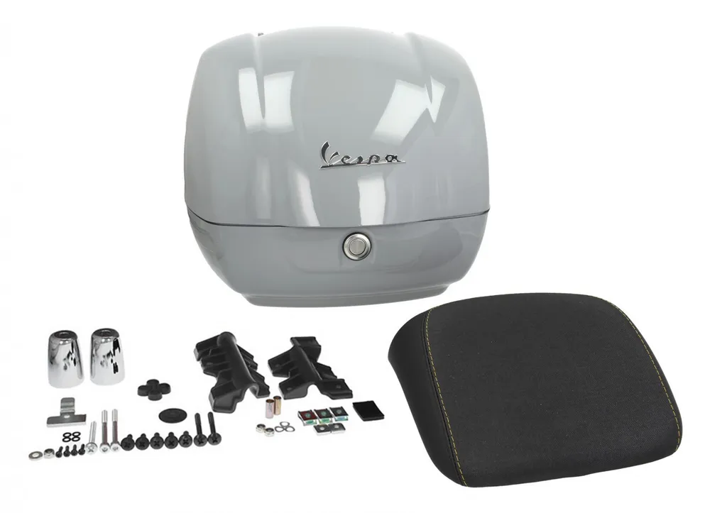 thumbnail image 2 of 101_Octane Top Case Carrier / Rear Rack For Vespa GT GTS GTV – Black 2 of 3