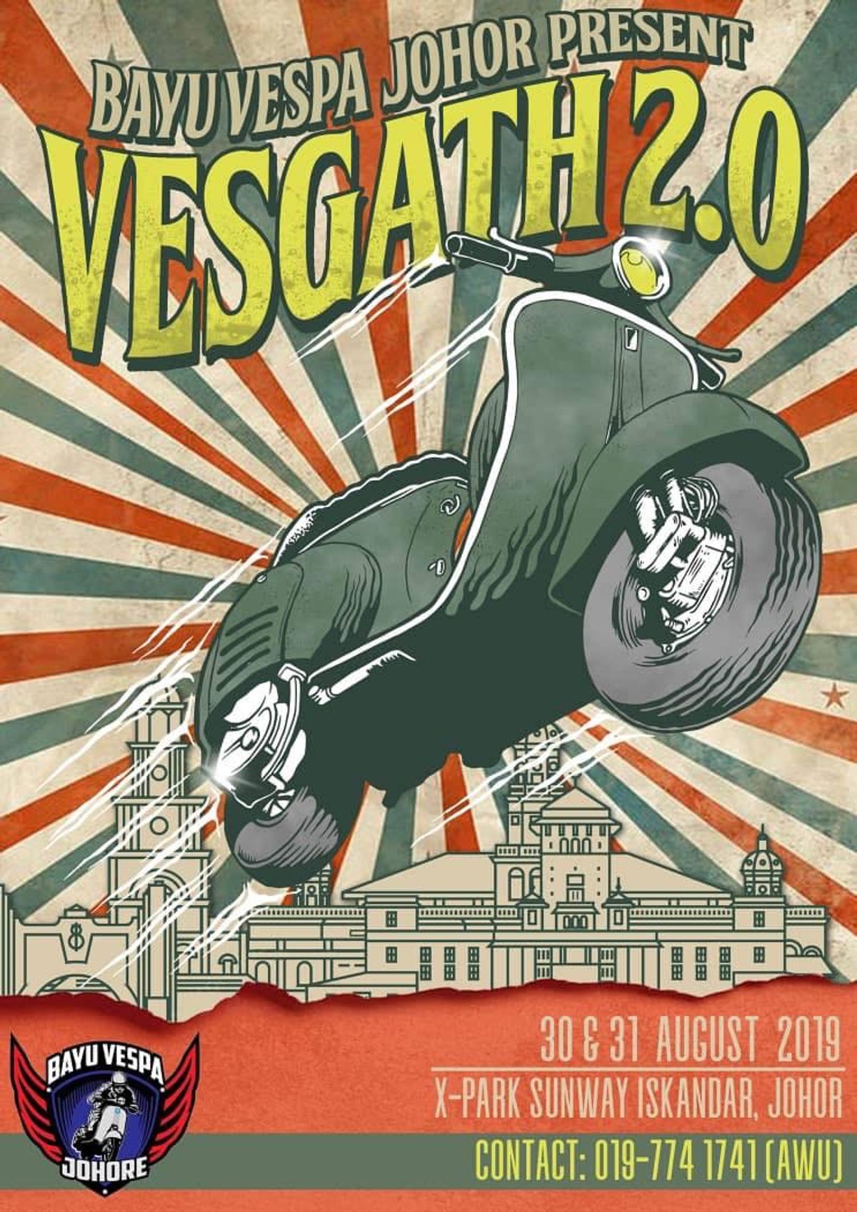 Vespa Gath 2.0 30 - 31 August 2019