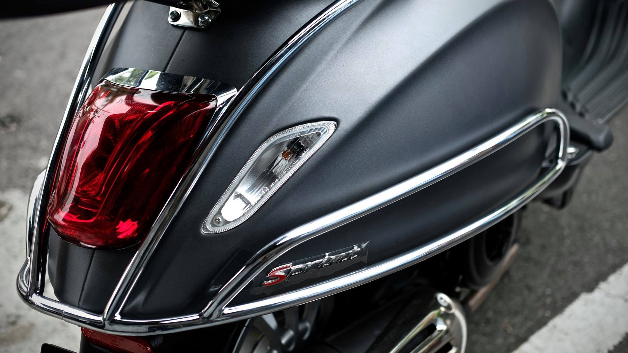 Piaggio Rear Crash Bar Vespa